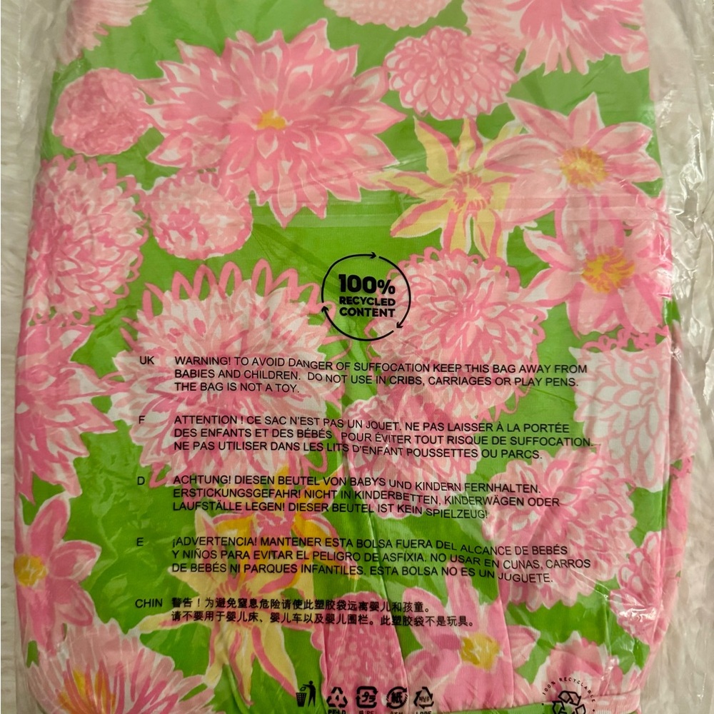 NWT Lilly Pulitzer PARIGI SKORT ROMPER in “Seaside Garden” MSRP $168 sz XL - Picture 7 of 10